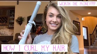 How I Curl My Hair  Beachwaver IS IT WORTH THE MONEY [upl. by Ettenej]