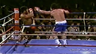 WOW WHAT A KNOCKOUT  Leon Spinks vs Alfredo Evangelista Full HD Highlights [upl. by Milissa]