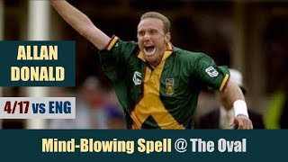 ALLAN DONALD  417  The Oval  SOUTH AFRICA vs ENGLAND  13th Match  ICC World Cup 1999 [upl. by Niklaus648]