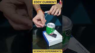 eddy current demonstration  lenz law  science experiments science experiment [upl. by Neelrac]