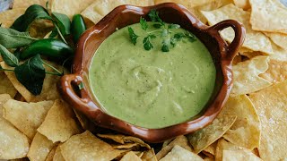 Fake Guacamole aka Taqueria Salsa Verde [upl. by Ajile959]