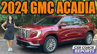 All New 2024 GMC Acadia Test Drive Denali and AT4  Which is Best [upl. by Aleuname]