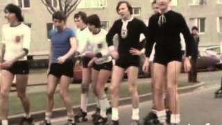 Patin à roulettes à Rouen Vidéo de 1973 de lINA [upl. by Nylakcaj]