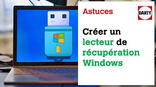 Créer un lecteur de récupération Windows avec une clé USB windows tutoriel [upl. by Nomla]