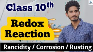 OxidationReduction Reaction Class 10  Corrosion amp Rancidity  Explained in Hindi Animated [upl. by Upton]