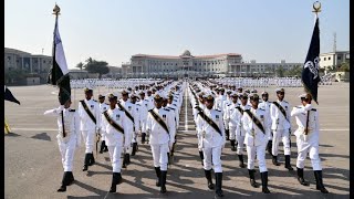 120TH MIDSHIPMEN amp 28TH SHORT SERVICE COMMISSIONING PARADE AT PAKISTAN NAVAL ACADEMY PNA KARACHI [upl. by Forcier800]