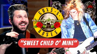 Bass Teacher REACTS  Guns N Roses  quotSweet Child O Minequot  Duff McKagan [upl. by Sumer]