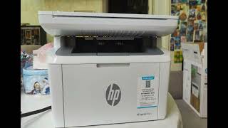 МФУ HP LaserJet M141  краткий обзор [upl. by Savick700]