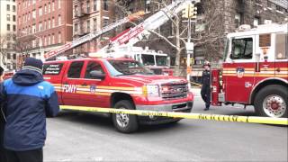 FDNY RESPONDING TO amp OPERATING AT QUICKLY KNOCKED DOWN 1077 HIGHRISE quotCOLLYERS MANSIONquot FIRE [upl. by Christie826]