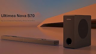 Ultimea Nova S70 312 Dolby Atmos Soundbar Overview [upl. by Landan]