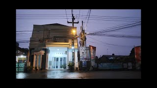 Enjoy the morning stretches under the drizzling rain in Tambun Bekasi Indonesia [upl. by Duthie]