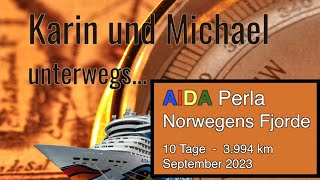 Aida Norwegen 2023  Reisebericht [upl. by Frost]