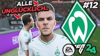 EA FC 24 Werder Bremen Karriere ⚽ 12  DIE MANNSCHAFT ZERFÄLLT [upl. by Mond]