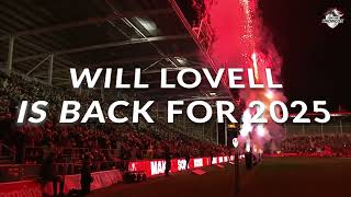 Will Lovell signs new contract at London Broncos [upl. by Phillane]