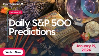 How We Can Predict The Stock Market Accurately  SampP 500 Predictions for January 19 2024 [upl. by Bolger599]