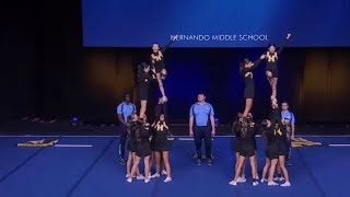 Hernando Middle School UCA Nationals 2024 [upl. by Arved]