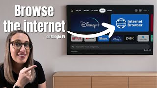 Google TV How to Browse the Internet [upl. by Nakre]