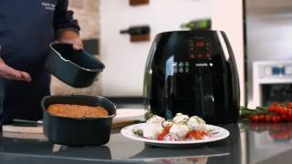 Airfryer Bakaccessoire  Oneindig veel mogelijkheden met de Philips Airfryer accessoires [upl. by Erena]