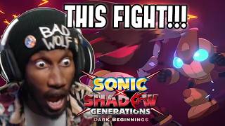 LOSING MY SHT AT THIS ANIMATION Wolfie Reacts SHADOW GENERATIONS Dark Beginnings Ep 1 Reaction [upl. by Egroeg]