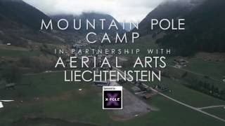 Mountain Pole Camp Aerial Arts Liechtenstein [upl. by Illehs817]