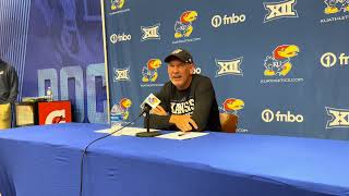 Lance Leipold provides team updates previews TCU [upl. by Eissel]