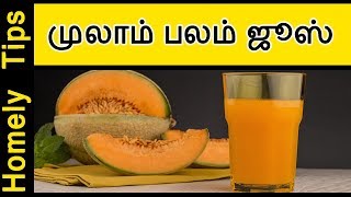 Musk melon Juice in Tamil  Mulam palam juice  Mulaam palam Juice  Muskmelon [upl. by Popele]