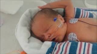 Hendrix and Harper Born at 32 weeks NICU journey of two twin boys [upl. by Haerdna]