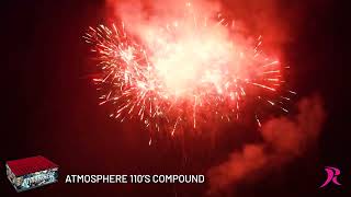 Atmosphere 108 shots Compound  Bunte vuurwerk Hengelo o [upl. by Annait]