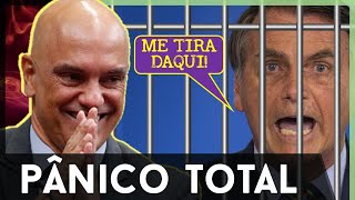 🚨STF ENCURRALA BOLSONARO Surtou com Moraes [upl. by Lusar]