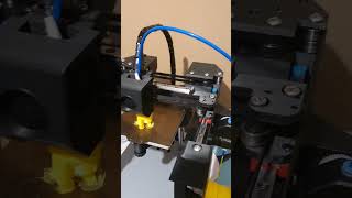 3d printer first print after mods [upl. by Wonacott]