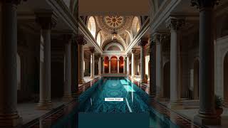 Hamam design interiordesign architecturedesign aiart midjourneygallery buildingdesign [upl. by Revart]