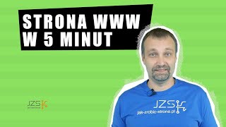 Strona Internetowa w 5 minut 2019  Da się No baaaa [upl. by Brest]