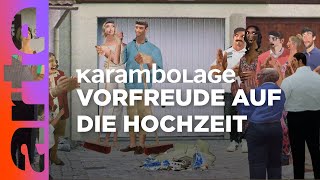 Der Polterabend mehr als nur Geschirr zerbrechen  Karambolage  ARTE [upl. by Eskill]