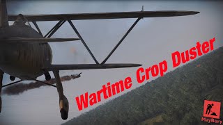 War Thunder  CR42 Falco  Wartime Crop Duster [upl. by Sirap]