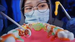 ASMR  Dentist Cleans Your Teeth  Dentist Roleplay [upl. by Nauq]