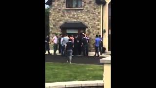 The Kilkenny hurlers descend on Tommy Walshs gaff [upl. by Ainahs]