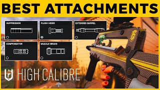 The BEST Attachments for NO Recoil on ALL Operators  Rainbow Six Siege Console High Calibre [upl. by Einner]