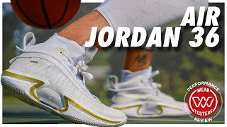 Air Jordan 36 Performance Review [upl. by Airotnahs940]