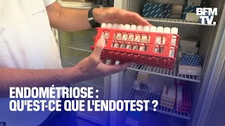 Questce que lEndotest ce test salivaire pour mieux diagnostiquer lendométriose [upl. by Armin]