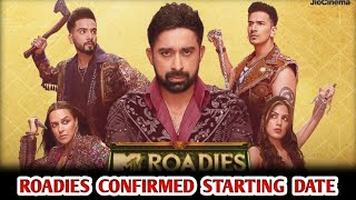 Roadies Double Cross 100 Confirmed Starting Date With Proof  Roadies tv pe kab start hoga [upl. by Greabe]