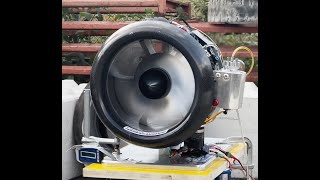 NEW Turbofan FT1500 from Frank Turbine for UAV´s or single seat jets [upl. by Haidadej86]