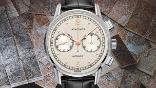 AFFORDABLE CHRONOGRAPH Longines Heritage Chronograph 1940 [upl. by Anigue]