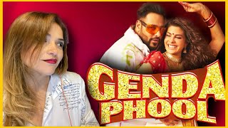 FOREIGN GIRL  Reaction on Genda Phool Song  Badshah  Jacqueline Fernandes [upl. by Akinek205]