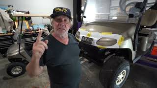 How to install ezgo golf cart light kit [upl. by Ainotna]