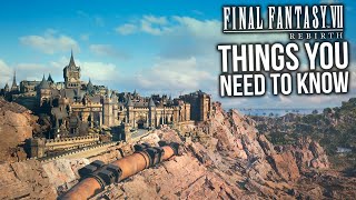 Final Fantasy 7 Rebirth 10 Things You NEED TO KNOW [upl. by Sibylla274]