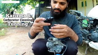 Karizma r Carburetor Cleaning amp Tuning [upl. by Enyawal]