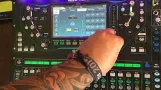 SQ5 Allen amp Heath Video 3 Como darle sublow al bombo con el oscilador Gate Sidechain [upl. by Halyk]