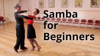 Samba Basic Steps for Beginners  Routine and Figures [upl. by Walther]