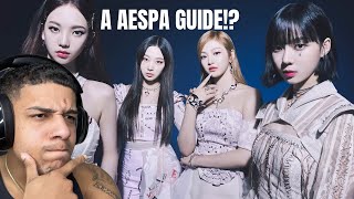 A BEGINNER GUIDE TO AESPA  Americans First Time To A unhelpful guide to aespa [upl. by Drallim]