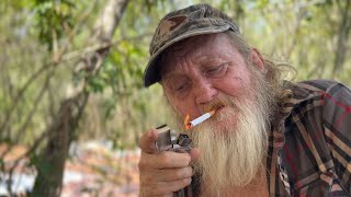 Real Life Florida Hobo Shows Us Inside His Tent  Homeless But This Is Home [upl. by Barrie]